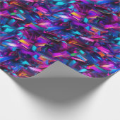 Vivid Geometric Dance Geschenkpapier (Ecke)