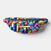 Vivid Geometric Flow Bauchtasche (Ablage )