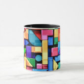 Vivid Geometric Flow Tasse (Zentrum)