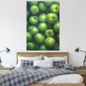 Vivid Green Tomato Stillleben Ölgemälde Leinwanddruck (Insitu (Schlafzimmer))