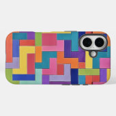 Vivid Grid Case-Mate iPhone Hülle (Rückseite (Horizontal))