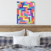 Vivid Grid Leinwanddruck (Insitu (Schlafzimmer))