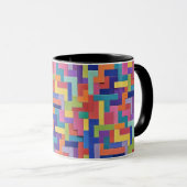 Vivid Grid Tasse (VorderseiteRechts)