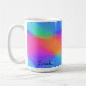 Vivid Holographic Personalized Mug Kaffeetasse (Links)