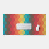 Vivid Honeycomb Desk matt Schreibtischunterlage (Tastatur & Maus)