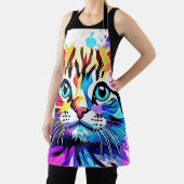 Vivid Kitty Vibes Design Schürze (InSitu)