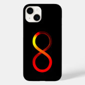 Vivid Lazy Aight Infinity Symbol Case-Mate iPhone Hülle (Rückseite)