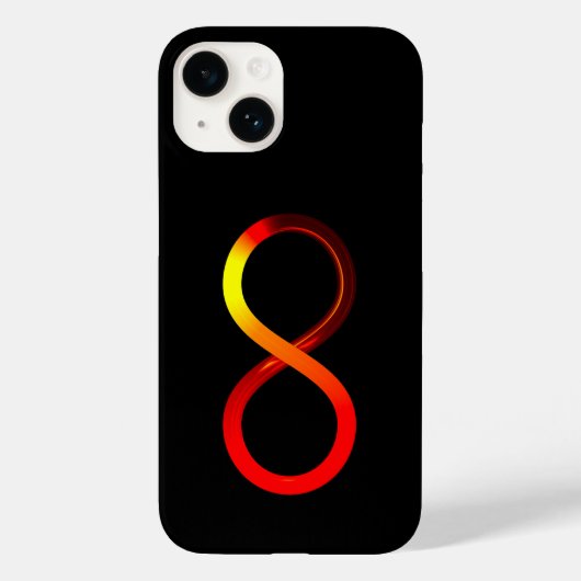 Vivid Lazy Aight Infinity Symbol Case-Mate iPhone Hülle (Rückseite)