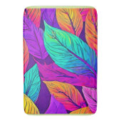 Vivid Leaf Muster Badematte (Vorderseite Vertikal)