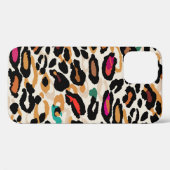 Vivid Leopard Animal Prints Case-Mate iPhone Hülle (Rückseite (Horizontal))
