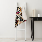 Vivid Leopard Animal Prints Sherpadecke (Beispiel)