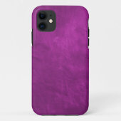 Vivid Magenta Leather Case-Mate iPhone Hülle (Rückseite)