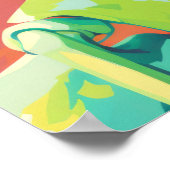 Vivid Mantis: Ein Blick auf den Feind der Natur Poster (Ecke)