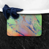 Vivid Marble | Farbige, fette Pastelle Wasserfarbe Badematte