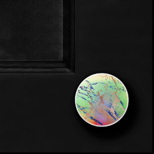 Vivid Marble   Farbige, fette Pastelle Wasserfarbe Keramikknauf