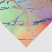 Vivid Marble | Farbige, fette Pastelle Wasserfarbe Seidenpapier (Ausschnitt)