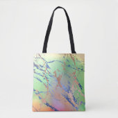 Vivid Marble | Farbige, fette Pastelle Wasserfarbe Tasche (Vorderseite)