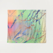 Vivid Marble | Farbige, fette Wasserfarbenhintergr Wandteppich (Vorderseite (Horizontal))