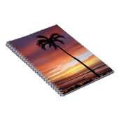 Vivid Maui Sunset Foto Spiral Notebook Notizblock (Rechte Seite)