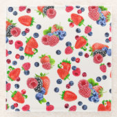 Vivid Mixed Berries Untersetzer (Vorderseite)