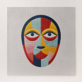 Vivid Mosaic Mask Puzzle (Vertikal)