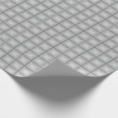 Vivid Multicolor 3D Design Matte Wrapping Paper" Geschenkpapier (Ecke)