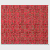 Vivid Multicolor 3D Design Matte Wrapping Paper" Geschenkpapier (Flach)
