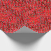 Vivid Multicolor 3D Design Matte Wrapping Paper" Geschenkpapier (Ecke)