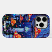 Vivid Mushroom Woodland Case-Mate iPhone Hülle (Rückseite (Horizontal))