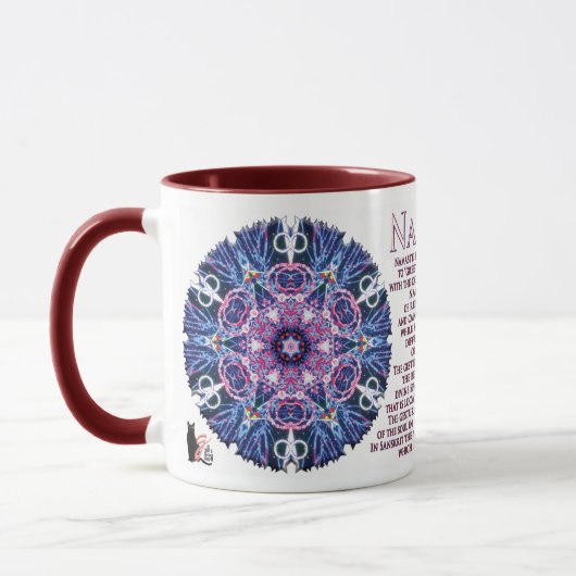 Vivid Namaste Tasse (Links)