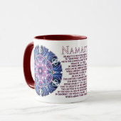 Vivid Namaste Tasse (Vorderseite Links)