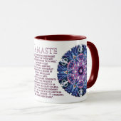 Vivid Namaste Tasse (VorderseiteRechts)