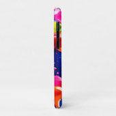 Vivid Neon Paint Spritzer Explosion Art Case-Mate iPhone Hülle (Hinten/Links)