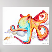 Vivid Octopoda Poster (Vorne)