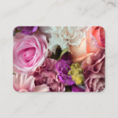 Vivid Orchid Florals Enclosure Card Begleitkarte (Vorderseite)