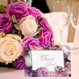 Vivid Orchid Secret Gardens Thank You Card Dankeskarte