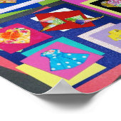 Vivid Origami Art Original Größe 20"x30" Poster (Ecke)