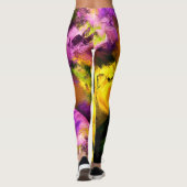 Vivid Osterfloral Leggings (Rückseite)