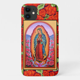 Vivid Our Lady of Guadalupe Hübsche Rose Case-Mate iPhone Hülle