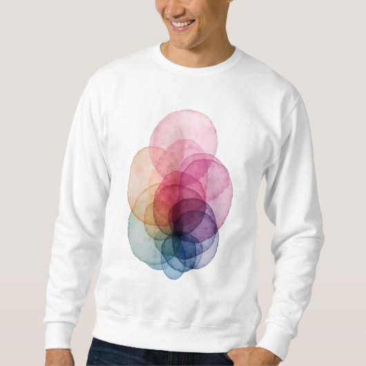 Vivid Overlap V01 Sweatshirt (Vorderseite)