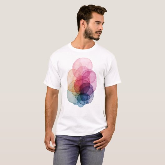 Vivid Overlap V01 T-Shirt (Vorne ganz)