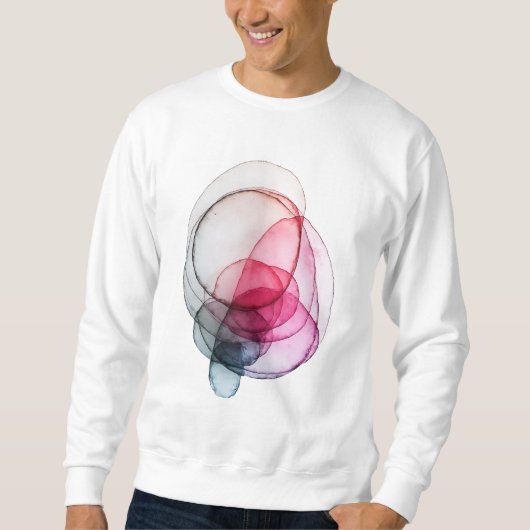 Vivid Overlap V02 Sweatshirt (Vorderseite)