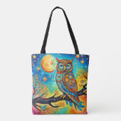 Vivid Owl Celestials: Wunder und Magie Tasche (Rückseite)