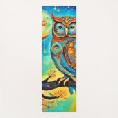 Vivid Owl Celestials: Wunder und Magie Yogamatte (Vorderseite)