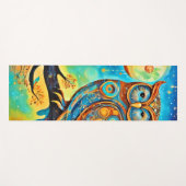 Vivid Owl Celestials: Wunder und Magie Yogamatte (Vorderseite (Horizontal))