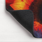 Vivid Painterly Orange Sunflowers Mouse Pad Mousepad (Ecke)