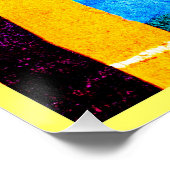 Vivid Palette Harmony Poster (Ecke)