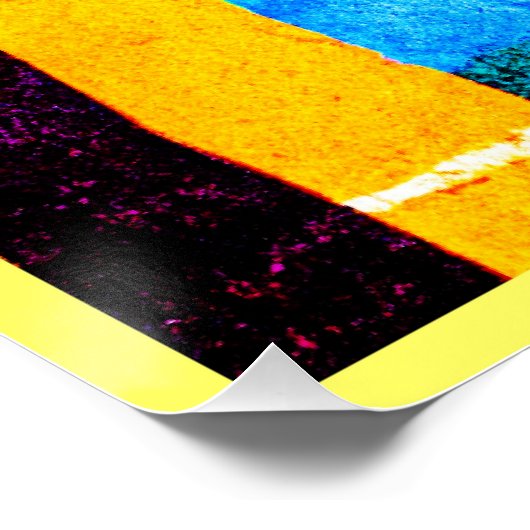 Vivid Palette Harmony Poster (Ecke)