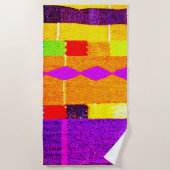 Vivid Palette Harmony Strandtuch (Vorderseite)