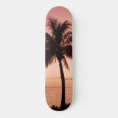 Vivid Palm Tree Dream #4 #tropical #wall #decor #a Skateboard (Vorderseite)